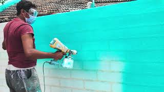 Asian Paints TruCare Paint Sprayer 750W With 1000ml Container  DIY 4K 60fps HDR10 [upl. by Nehttam]