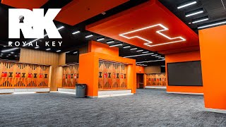 Inside the ILLINOIS FIGHTING ILLINI’S 80000000 FOOTBALL Facility  Royal Key [upl. by Rehpotsrhc]