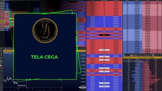 REPLAY DE MERCADO  LEITURA DE FLUXO  TELA CEGA [upl. by Theta]