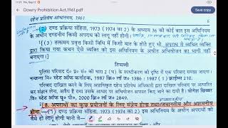 Dowry Prohibition Act1961 Part4 [upl. by Nogas548]