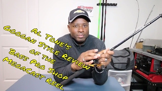 Al Tones Googan Style Review of the Bass Pro Shop MegaCast Reel [upl. by Spanos]