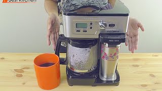 Hamilton Beach 2 Way Flex Brew Coffee Maker Review [upl. by Zetroc]