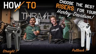 How To Choose the best Risers for your HarleyDavidson [upl. by Eedyaj]