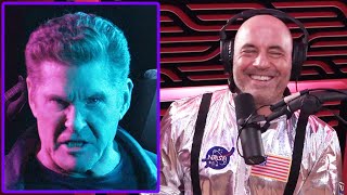 Joe Rogan reacts to David Hasselhoff METAL Song Through the Night [upl. by Opiuuk]