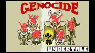 Stream Undertale Genocide Run 3  Waterfall  Hotland  Core  Judgement Hall [upl. by Enirok515]