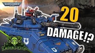 Land Raiders amp Repulsors are BACK 10th Ed 40k Space Marine Tanks Are GREAT  Warhammer 40k News [upl. by Ecirtael]