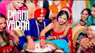 Paani Varna  Kangana  Gidha  Manreet weds Sumeet  Punjabi Sikh Wedding Calgary Boliyan [upl. by Ettennek]