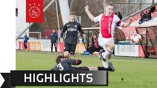 Highlights Ajax O19  NECFC Oss O19 [upl. by Etteloc623]