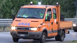 RAREANASRoad Maintenance2X Iveco Daily ANAS in emergenza [upl. by Allys]