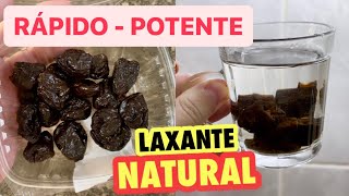 PODEROSO LAXANTE NATURAL para INTESTINO PRESO  SIMPLES E EFEITO RÁPIDO [upl. by Shirleen234]