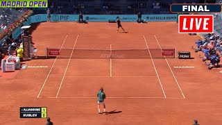 Rublev vs Auger Aliassime Live Streaming  Madrid Open  Final  Auger Aliassime vs Andrey Rublev [upl. by Brook]