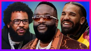 RICK ROSS REVEALS WHY HE IS SCARED OF THE GAME amp NOT DRAKE [upl. by Phenica]