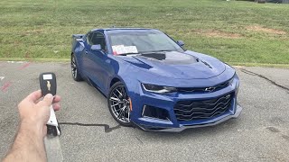 2023 Chevrolet Camaro ZL1 Start Up Exhaust Test Drive Walkaround POV and Review [upl. by Wilson]