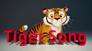 Tiger Song  Nursery Rhymes amp Kids Songs [upl. by Leafar]