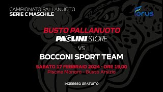 Busto Pallanuoto vs Bocconi Sport [upl. by Eeloj839]