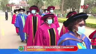 KENYATTA UNIVERSITY 49th GRADUATION CEREMONY 2nd VIRTUAL GRADUATION [upl. by Alyal286]