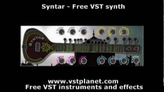 Syntar  Free VST instrument  vstplanet [upl. by Ylerebmik154]