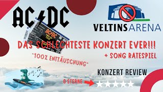 Das schlechteste Konzert EVER  ACDC 2024 Live  Veltins Arena  Mega Schlecht mit Song Ratespiel [upl. by Atiuqihs657]