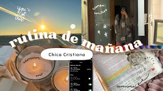 7am Rutina de Mañana Chica Cristiana Invierno❄️🤍 mañana productiva y relajanteaesthetic [upl. by Dnamron]