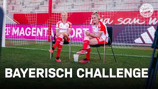 BayerischChallenge mit den FCBFrauen [upl. by Sydalg]