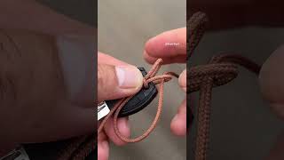 Simple and convenient paracord keychain [upl. by Anilesor]