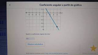 Coeficiente Angular a partir do Gráfico  Médio 1 [upl. by Scarrow]