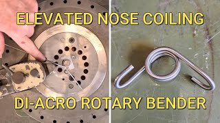 ELEVATED NOSE COILING DIACRO BENDER [upl. by Merola]