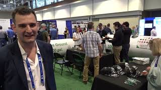 Metsa displays 500 and 1000gallon tanks at 2022 Propane Expo [upl. by Enelym]