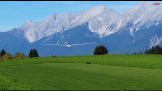 6m ASG29  Landeanflug und Landung HD [upl. by Nickles]