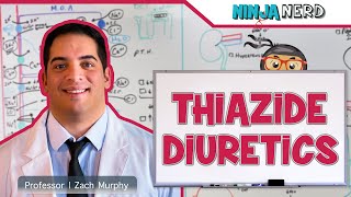 Thiazide Diuretics  Mechanism of Action Indications Adverse Reactions Contraindications [upl. by Hoeve893]