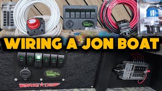 Jon Boat Electrical Wiring Made Easy  Full Guide [upl. by Hynda]