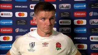 Owen Farrell and Steve Borthwick assess Englands narrow win over Samoa  ITV Sport [upl. by Ciprian]