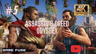 ASSASSINS CREED ODYSSEY Gameplay Walkthrough FULL GAME 4K 60FPS  No Commentary  Part 5 [upl. by Ayekal]