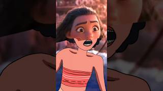 Funny Moana 😂🤣 drawingmeme moana funny [upl. by Sumetra]