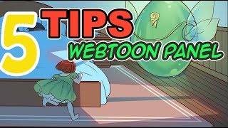 5 Tips Creating Webtoon Panels [upl. by Gmur]