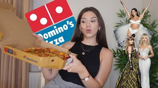 PIZZA MUKBANG EŞLİĞİNDE VMA ÖDÜLLERİ KIYAFETLERİNİ YORUMLUYORUM [upl. by Hassin]