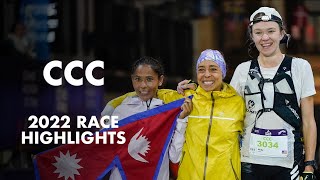 UTMB MontBlanc  CCC Highlights 2022 [upl. by Asirralc]