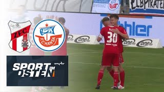 Meuselwitz vs Hansa Rostock II  Die Treffer der SechsTorePartie  Sport im Osten  MDR [upl. by Nashbar]