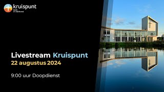 Kruispunt Vathorst 22 september 2024 doopdienst 900u [upl. by Eirok321]