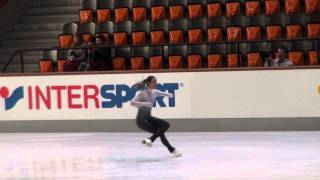 Isabelle Pieman LP NHT 2011 in Oberstdorf [upl. by Nibbor2]