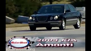 2004 Kia Amanti  MotorWeek [upl. by Tenom]