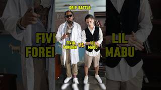 Lil Mabu Vs Fivio Foreign DripFits Battle lilmabu fivioforeign drip [upl. by Nnyled3]