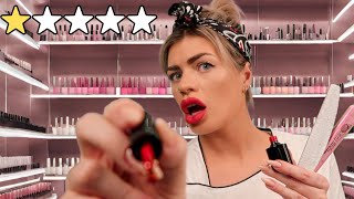 ASMR Worst Reviewed Nail Salon ruins your nails 💅🏼😳😱 sassy rude roleplay [upl. by Jephthah]