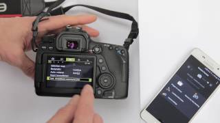 Tutorial  EOS via wifi verbinden met smartphone [upl. by Ettenahs428]