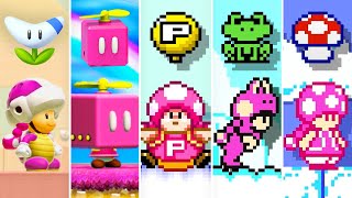 Super Mario Maker 2  All New Toadette PowerUps [upl. by Midan]