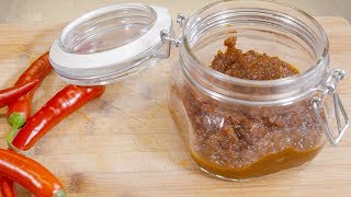 Recept zelfgemaakte sambal [upl. by Ahcsropal104]