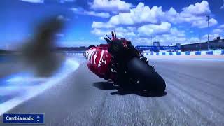 MotoGp™️ Onboard Marc Marquez epic battle⚔️vs Bagnaia JEREZ GP🇪🇸 2024 [upl. by Comptom369]