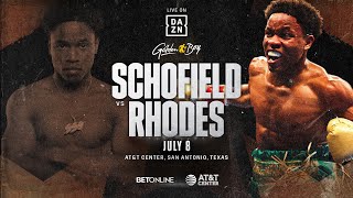 FLOYD SCHOFIELD VS HASKELL RHODES WEIGHIN [upl. by Orji]