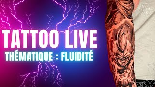 Live Tattoo Maîtrisez lArt avec Fluidité  Découvrez les Secrets du Tatouage en Direct tatoueur [upl. by Ennairol]