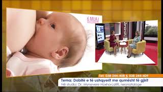 Mjeku ne studio  DobiteÌˆ e teÌˆ ushqyerit me qumeÌˆsht teÌˆ gjirit 03102018 [upl. by Gnahk]